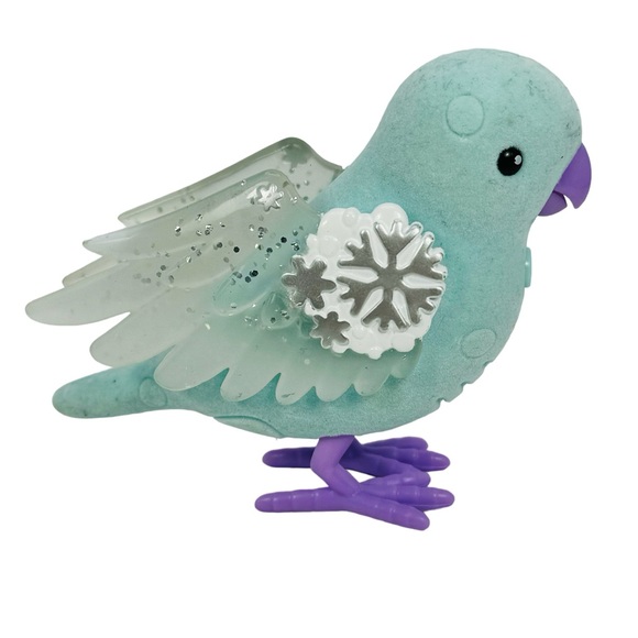 LIttle Live Pets Bird Snow Gleam Light Up Songbird By Moose Toys Works - Picture 1 of 7